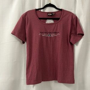 Harley Davidson short sleeve top.  100% cotton.  Good condition.Made in USA.